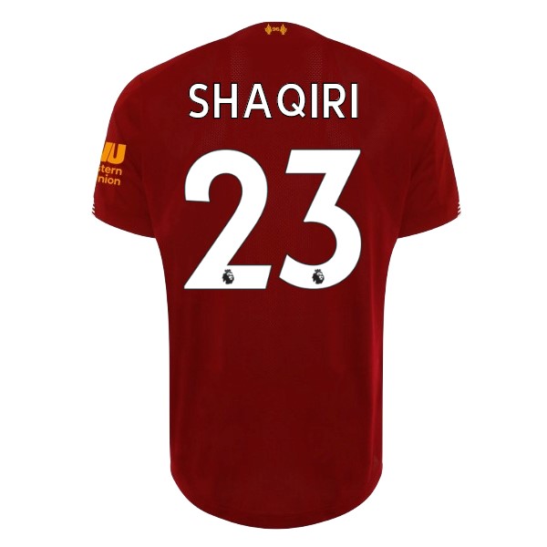 Camiseta Liverpool NO.23 Shaqiri 1ª 2019/20 Rojo